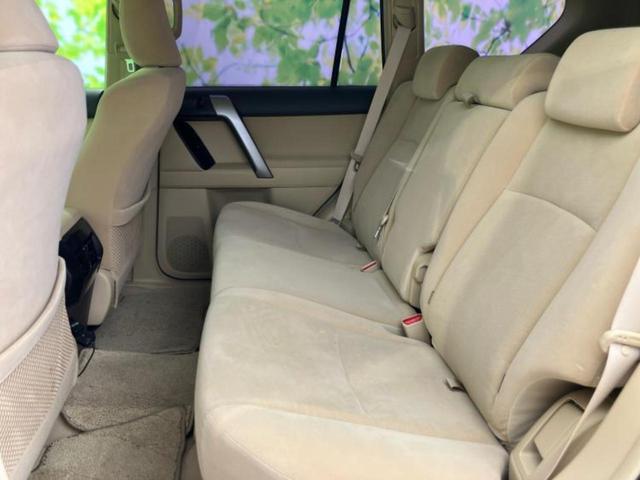 ランドクルーザープラド ４ＷＤ　ＴＸ　社外　ＳＤナビ／ＥＴＣ／ＥＢＤ付ＡＢＳ／横滑り防止装置／フルセグＴＶ／エアバッグ　運転席／エアバッグ　助手席／エアバッグ　サイド／ＭＴモード付き／アルミホイール　純正　１７インチ／キーレスエントリー（7枚目）