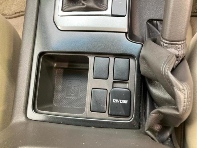 ランドクルーザープラド ４ＷＤ　ＴＸ　社外　ＳＤナビ／ＥＴＣ／ＥＢＤ付ＡＢＳ／横滑り防止装置／フルセグＴＶ／エアバッグ　運転席／エアバッグ　助手席／エアバッグ　サイド／ＭＴモード付き／アルミホイール　純正　１７インチ／キーレスエントリー（36枚目）