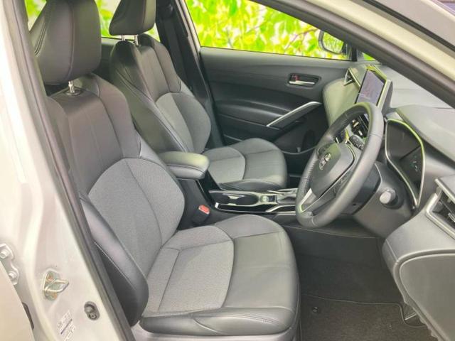 カローラクロス ハイブリッドZ 保証書/ディスプレイオーディオ+ナビ10インチ/トヨタセーフティセンス/シートヒーター 前席/パノラミックビューモニター/車線逸脱防止支援システム/シート ハーフレザー/電動バックドア 全周囲カメラ(4枚目)