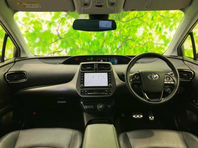 プリウス Ｓツーリングセレクションブラックエディション　モデリスタエアロ／ディスプレイオーディオ８インチ／トヨタセーフティセンス／シートヒーター　前席／パノラミックビューモニター／車線逸脱防止支援システム／シート　合皮／ヘッドランプ　ＬＥＤ　全周囲カメラ（24枚目）