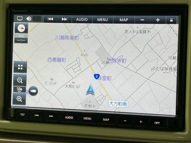 アルトラパン X 保証書/純正 8インチ SDナビ/セーフティサポート(スズキ)/シートヒーター 前席/車線逸脱防止支援システム/ドライブレコーダー 前後/ヘッドランプ LED/USBジャック 衝突被害軽減システム(10枚目)