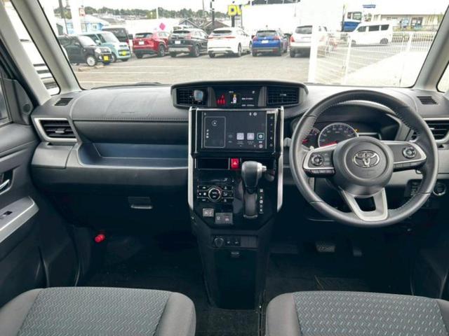 ルーミー カスタムG-T 新品タイヤ/ディスプレイオーディオ/衝突安全装置/両側電動スライドドア/車線逸脱防止支援システム/ヘッドランプ LED/ETC2.0/EBD付ABS/横滑り防止装置/アイドリングストップ ワンオーナー(4枚目)