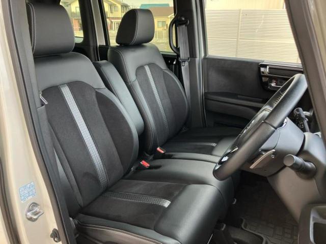 Ｎ－ＢＯＸカスタム Ｌ・ターボ　新品タイヤ／保証書／純正　９インチ　ＳＤナビ／衝突安全装置／両側電動スライドドア／シートヒーター／車線逸脱防止支援システム／シート　ハーフレザー／ヘッドランプ　ＬＥＤ／ＥＢＤ付ＡＢＳ　ワンオーナー（4枚目）