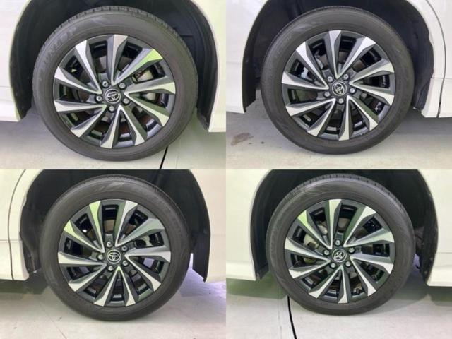 ヴォクシー ハイブリッドＳ－Ｚ　新品タイヤ／保証書／ディスプレイオーディオ＋ナビ１０インチ／トヨタセーフティセンス／両側電動スライドドア／シートヒーター／車線逸脱防止支援システム／シート　ハーフレザー　衝突被害軽減システム　禁煙車（46枚目）