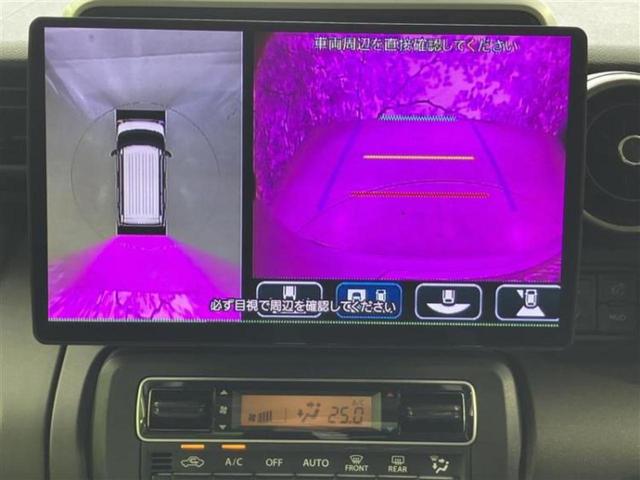 スペーシアギア ハイブリッドＸＺターボ　新品タイヤ／保証書／社外　１０インチ　ＳＤナビ／デュアルカメラブレーキサポート（スズキ）／両側電動スライドドア／シートヒーター　前席／全方位モニター用カメラ／車線逸脱防止支援システム　ターボ　ドラレコ（12枚目）