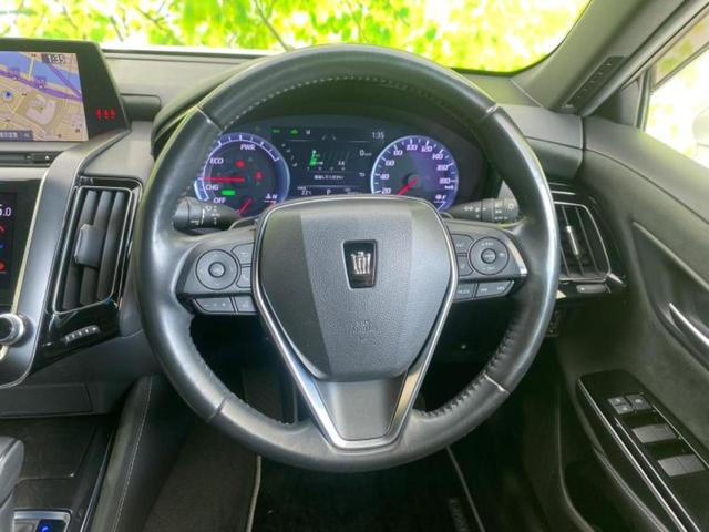 クラウンハイブリッド Sエレガンススタイル 新品タイヤ/純正エアロ/保証書/純正 8インチ SDナビ/トヨタセーフティセンス/シートヒーター 前席/車線逸脱防止支援システム/シート ハーフレザー/ドライブレコーダー 前後 衝突被害軽減システム(26枚目)