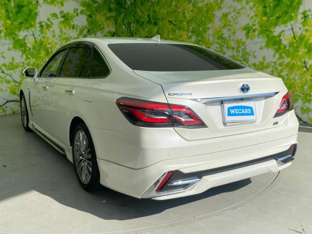 クラウンハイブリッド Sエレガンススタイル 新品タイヤ/純正エアロ/保証書/純正 8インチ SDナビ/トヨタセーフティセンス/シートヒーター 前席/車線逸脱防止支援システム/シート ハーフレザー/ドライブレコーダー 前後 衝突被害軽減システム(40枚目)