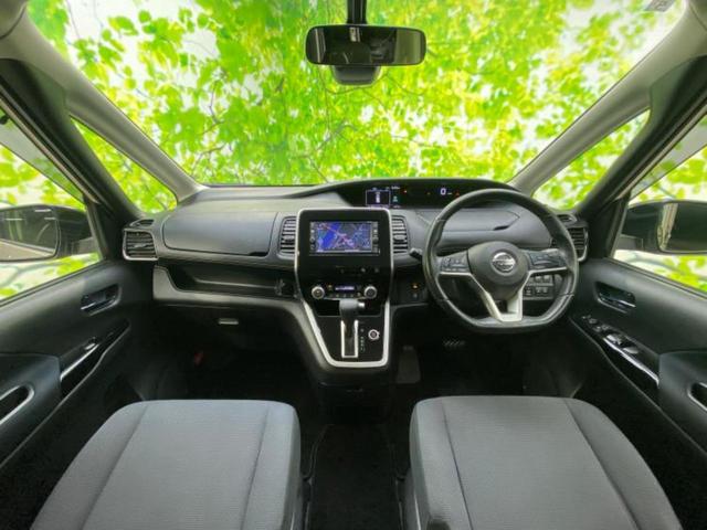 セレナ G 新品タイヤ/純正 SDナビ/エマージェンシーブレーキ/両側電動スライドドア/車線逸脱防止支援システム/パーキングアシスト バックガイド/オートステップ/ヘッドランプ LED 衝突被害軽減システム(4枚目)