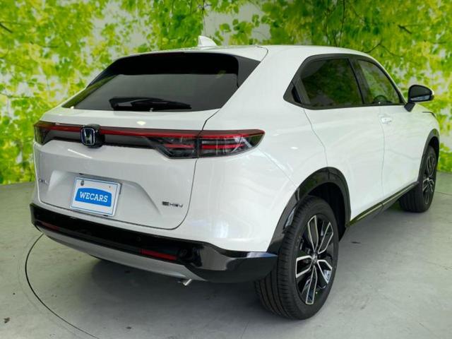 ヴェゼル eHEV Z 保証書/純正 9インチ ナビ/ホンダセンシング/シートヒーター/車線逸脱防止支援システム/電動バックドア/ヘッドランプ LED/Bluetooth接続/EBD付ABS/横滑り防止装置 レーンアシスト(3枚目)