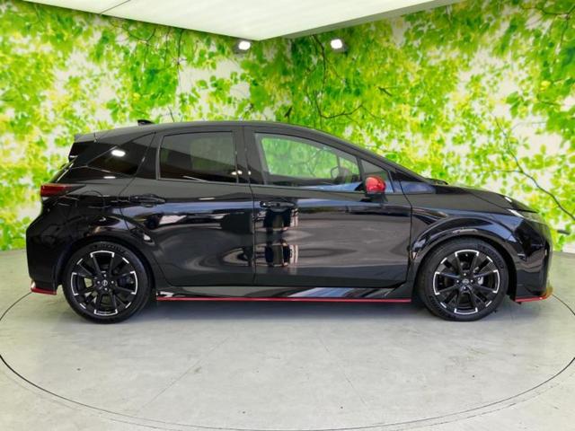 オーラ ニスモ　新品タイヤ／保証書／純正　９インチ　メモリーナビ／インテリジェントルームミラー／エマージェンシーブレーキ／シートヒーター　前席／アラウンドビューモニター／車線逸脱防止支援システム／シート　ハーフレザー（37枚目）