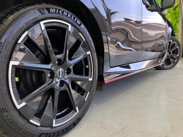 オーラ ニスモ　新品タイヤ／保証書／純正　９インチ　メモリーナビ／インテリジェントルームミラー／エマージェンシーブレーキ／シートヒーター　前席／アラウンドビューモニター／車線逸脱防止支援システム／シート　ハーフレザー（43枚目）