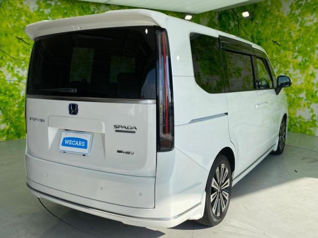 ステップワゴン ｅＨＥＶスパーダプレミアムライン　保証書／純正　１１インチ　ナビ／フリップダウンモニター　純正　１５．６インチ／ホンダセンシング／両側電動スライドドア／シートヒーター／車線逸脱防止支援システム／電動バックドア　衝突被害軽減システム（3枚目）