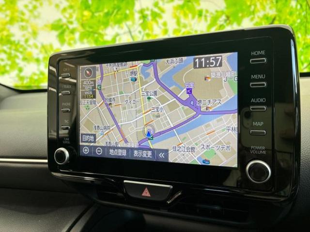 ヤリスクロス ハイブリッドＺ　保証書／ディスプレイオーディオ＋ナビ８インチ／トヨタセーフティセンス／シートヒーター　前席／車線逸脱防止支援システム／シート　フルレザー／ヘッドランプ　ＬＥＤ／ＵＳＢジャック　革シート　バックカメラ（9枚目）