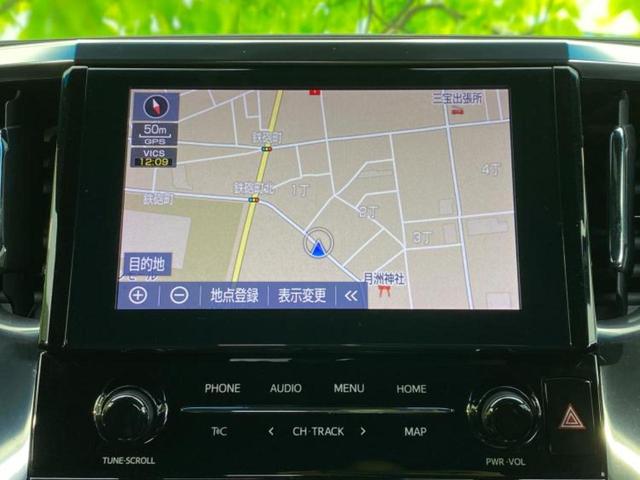 アルファード Ｓタイプゴールド　新品タイヤ／保証書／ディスプレイオーディオ＋ナビ／フリップダウンモニター　純正　１２．８インチ／デジタルインナーミラー／衝突安全装置／両側電動スライドドア／車線逸脱防止支援システム　バックカメラ（9枚目）