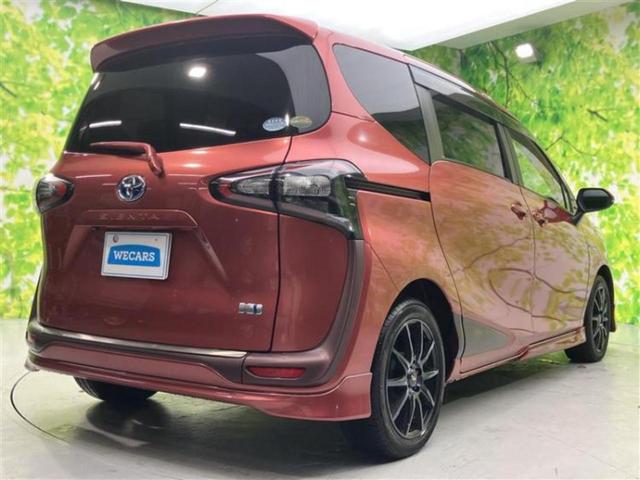 シエンタ ハイブリッドＧ　純正エアロ／社外　ＳＤナビ／トヨタセーフティセンス／両側電動スライドドア／車線逸脱防止支援システム／ヘッドランプ　ＬＥＤ／ＥＴＣ／ＥＢＤ付ＡＢＳ／横滑り防止装置／アイドリングストップ／フルセグＴＶ（3枚目）