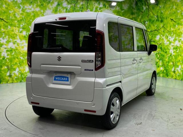 スペーシア ハイブリッドＧ　保証書／セーフティサポート（スズキ）／ヘッドランプ　ＬＥＤ／ＥＢＤ付ＡＢＳ／アイドリングストップ／禁煙車／エアバッグ　運転席／エアバッグ　助手席／衝突安全ボディ／エンジンスタートボタン　オートライト（31枚目）