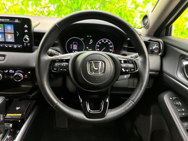 ヴェゼル ｅＨＥＶ　Ｚ　純正エアロ／保証書／純正　９インチ　ＳＤナビ／衝突安全装置／シートヒーター／マルチビューカメラシステム／車線逸脱防止支援システム／シート　ハーフレザー／電動バックドア／ヘッドランプ　ＬＥＤ　フルエアロ（15枚目）