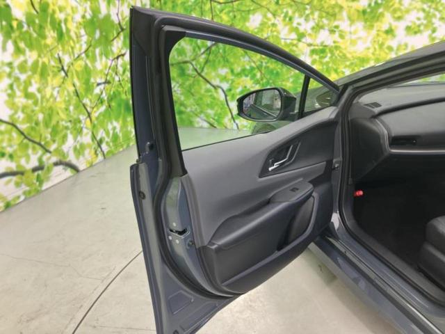 プリウス Ｚ　新品タイヤ／保証書／純正　ＳＤナビ／デジタルインナーミラー／トヨタセーフティセンス／シートヒーター／全方位モニター／車線逸脱防止支援システム／シート　合皮／電動バックドア／ドライブレコーダー　純正（23枚目）