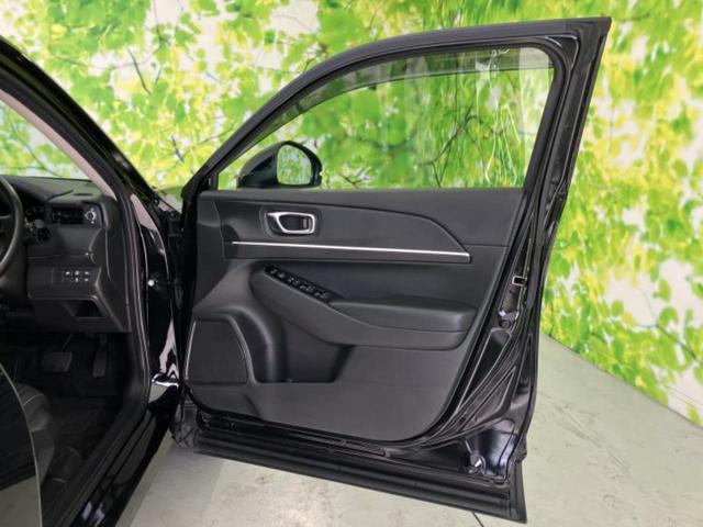 ヴェゼル ｅＨＥＶ　Ｚ　新品タイヤ／保証書／ディスプレイオーディオ＋ナビ９インチ／衝突安全装置／シートヒーター／車線逸脱防止支援システム／シート　ハーフレザー／電動バックドア／ドライブレコーダー　前後　衝突被害軽減システム（21枚目）