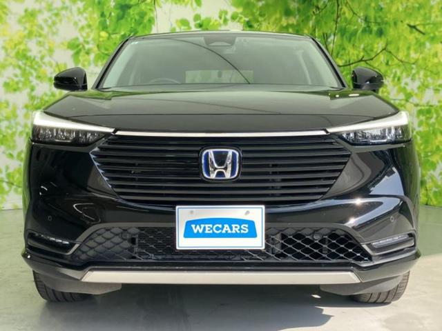 ヴェゼル ｅＨＥＶ　Ｚ　新品タイヤ／保証書／ディスプレイオーディオ＋ナビ９インチ／衝突安全装置／シートヒーター／車線逸脱防止支援システム／シート　ハーフレザー／電動バックドア／ドライブレコーダー　前後　衝突被害軽減システム（40枚目）