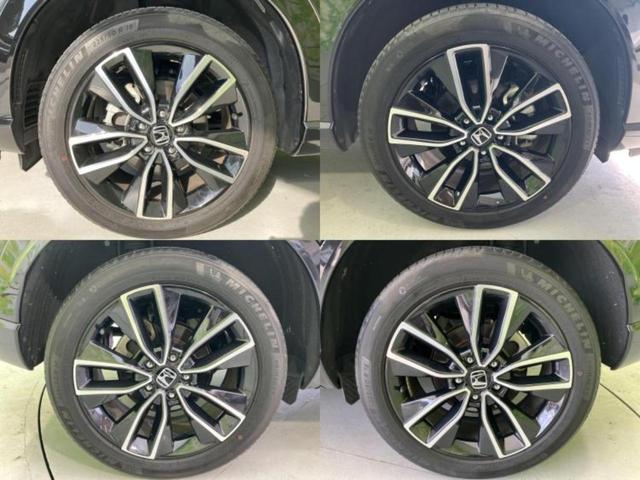 ヴェゼル ｅＨＥＶ　Ｚ　新品タイヤ／保証書／ディスプレイオーディオ＋ナビ９インチ／衝突安全装置／シートヒーター／車線逸脱防止支援システム／シート　ハーフレザー／電動バックドア／ドライブレコーダー　前後　衝突被害軽減システム（48枚目）