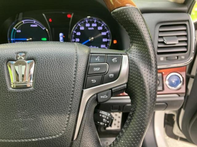 クラウンハイブリッド ハイブリッドロイヤルサルーンＧ　新品タイヤ／サンルーフ／保証書／純正　８インチ　ＳＤナビ／衝突安全装置／シートヒーター　全席／シート　フルレザー／ヘッドランプ　ＨＩＤ／ＥＴＣ／ＥＢＤ付ＡＢＳ／横滑り防止装置／アイドリングストップ（26枚目）