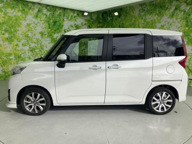 ルーミー カスタムＧ－Ｔ　保証書／純正　９インチ　ＳＤナビ／スマートアシスト（トヨタ・ダイハツ）／両側電動スライドドア／シートヒーター　前席／車線逸脱防止支援システム／ドライブレコーダー　前後／ヘッドランプ　ＬＥＤ　ターボ（2枚目）