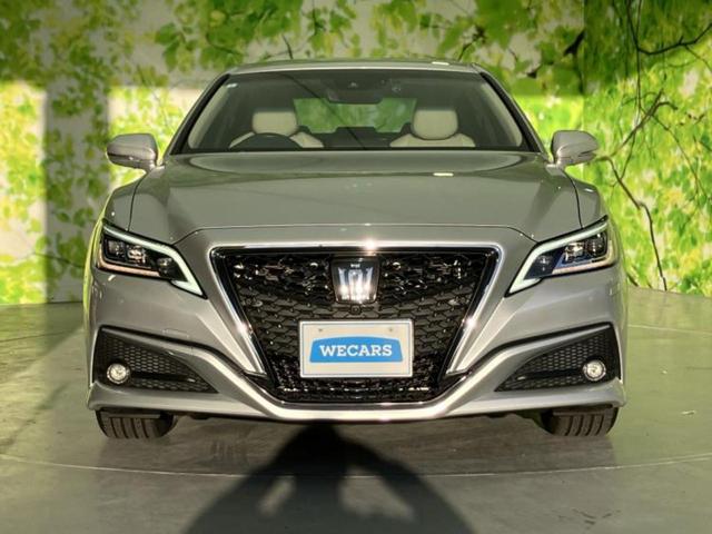 クラウンハイブリッド Ｇ　新品タイヤ／保証書／純正　８インチ　ナビ／トヨタセーフティセンス／シートヒーター／パノラミックビューモニター／車線逸脱防止支援システム／シート　合皮／ドライブレコーダー　純正／ヘッドランプ　ＬＥＤ（36枚目）