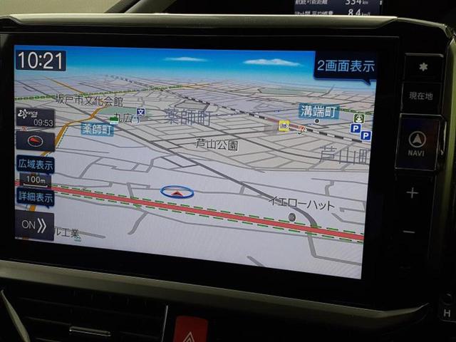 ヴォクシー ＺＳキラメキ３　新品タイヤ／純正エアロ／保証書／社外　１１インチ　ＳＤナビ／フリップダウンモニター　社外　１２．８インチ／衝突安全装置／両側電動スライドドア／車線逸脱防止支援システム／シート　ハーフレザー　フルエアロ（10枚目）