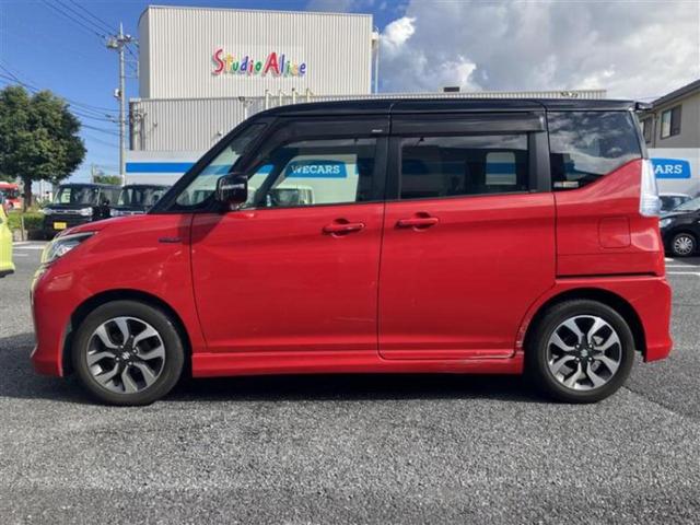 ソリオバンディット バンディットハイブリッドＳＶ　保証書／純正　ＳＤナビ／両側電動スライドドア／シートヒーター／ヘッドランプ　ＨＩＤ／Ｂｌｕｅｔｏｏｔｈ接続／ＥＢＤ付ＡＢＳ／横滑り防止装置／アイドリングストップ／クルーズコントロール／フルセグＴＶ（2枚目）