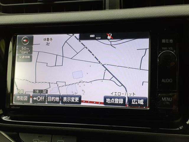 アクア Ｓ　新品タイヤ／保証書／純正　ＳＤナビ／ＥＴＣ／ＥＢＤ付ＡＢＳ／横滑り防止装置／アイドリングストップ／バックモニター／フルセグＴＶ／エアバッグ　運転席／エアバッグ　助手席／パワーウインドウ　バックカメラ（10枚目）