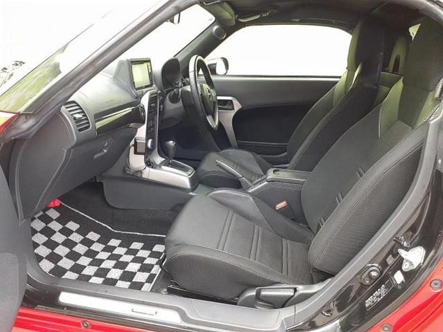 コペン ローブ 保証書/社外 SDナビ/シートヒーター/ヘッドランプ LED/EBD付ABS/横滑り防止装置/アイドリングストップ/ワンセグTV/禁煙車/エアバッグ 運転席/エアバッグ 助手席/MTモード付き(5枚目)