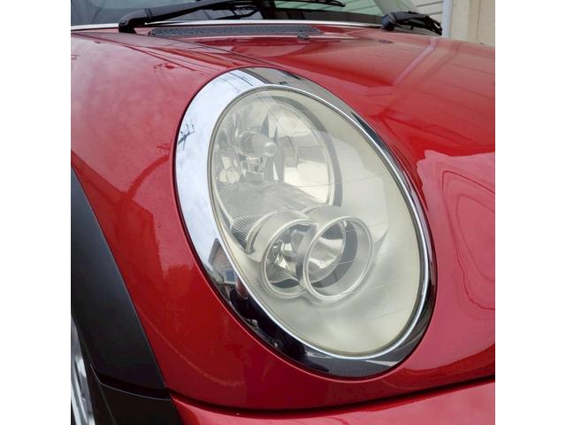 ＭＩＮＩ クーパー　セブン　後期モデル　特別仕様車　専用色ソーラーレッド／シルバールーフ　メッキミラー　専用シート＆専用１６ＡＷ　ＥＴＣ　フォグ　キーレスキー（18枚目）