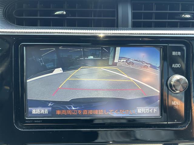 アクア Ｓスタイルブラック　純正ナビ（Ｂｌｕｅｔｏｏｔｈ／フルセグＴＶ／ＳＤ／ＣＤ／ＤＶＤ）バックカメラ　前後コーナーセンサー　ＥＴＣ　オートマチックハイハイビーム　横滑り防止装置　レーンキープアシスト　衝突被害軽減システム（3枚目）