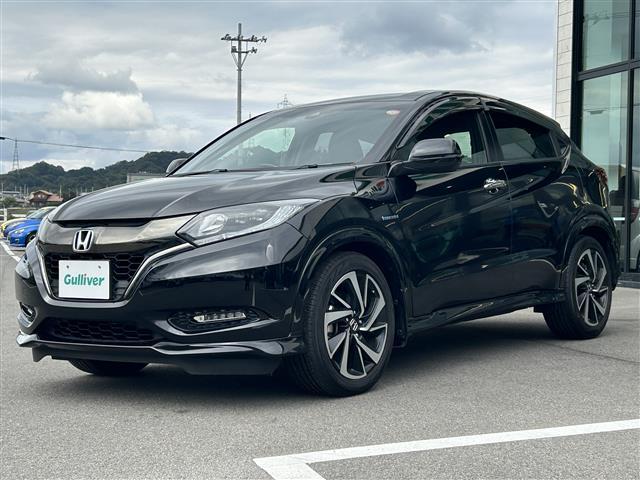 ヴェゼル ハイブリッドＲＳ・ホンダセンシング　純正ナビ／バックカメラ／アダプティブクルーズコントロール／パドルシフト／黒半革温シート／ドライブレコーダー／リアクティブフォースペダル／ＨＤＭＩ入力端子／ＬＥＤヘッドライト／電動パーキングブレーキ（19枚目）