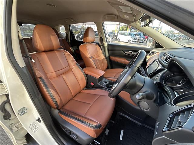 エクストレイル 20Xi レザーエディション 純正9型ナビ/全周囲カメラ/プロパイロット/インテリジェントルームミラー/アイドリングストップ/黒革温電動シート/純正ドライブレコーダー/クリアランスソナー/LEDヘッドライト/革巻きステアリング(9枚目)