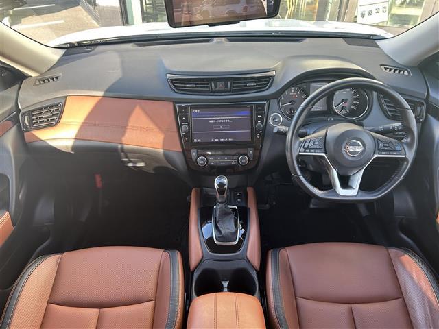 エクストレイル 20Xi レザーエディション 純正9型ナビ/全周囲カメラ/プロパイロット/インテリジェントルームミラー/アイドリングストップ/黒革温電動シート/純正ドライブレコーダー/クリアランスソナー/LEDヘッドライト/革巻きステアリング(42枚目)