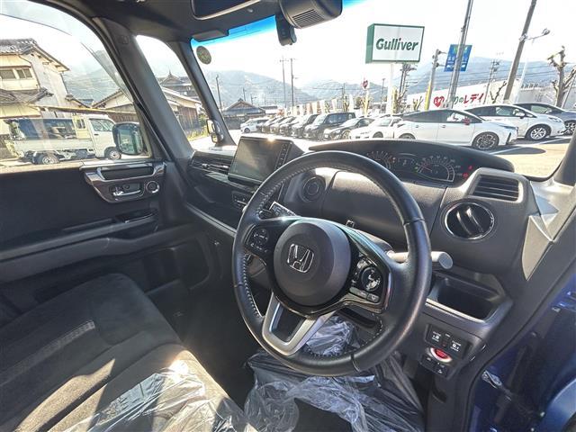 Ｎ－ＢＯＸカスタム Ｇ・Ｌホンダセンシング　純正８型ナビ／バックカメラ／両側電動スライド／アダプティブクルーズコントロール／アイドリングストップ／前後ドライブレコーダー／ドアバイザー／電格ミラー／ステアリングリモコン／ＵＳＢ入力端子／禁煙車（9枚目）