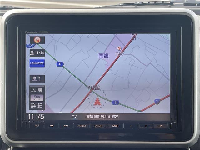 スペーシアカスタム ハイブリッドＸＳ　純正８型ナビ／全周囲カメラ／両側電動スライドドア／リアサーキュレーター／ヘッドアップディスプレイ／アイドリングストップ／バックソナー／ＬＥＤヘッドライト／ハーフレザーシート／シートヒーター／禁煙車（3枚目）