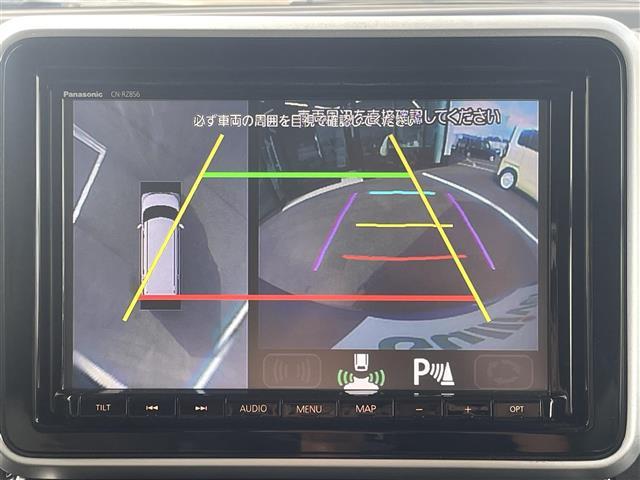 スペーシアカスタム ハイブリッドＸＳ　純正８型ナビ／全周囲カメラ／両側電動スライドドア／リアサーキュレーター／ヘッドアップディスプレイ／アイドリングストップ／バックソナー／ＬＥＤヘッドライト／ハーフレザーシート／シートヒーター／禁煙車（4枚目）
