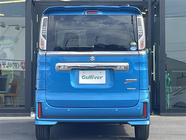 スペーシアカスタム ハイブリッドＸＳ　純正８型ナビ／全周囲カメラ／両側電動スライドドア／リアサーキュレーター／ヘッドアップディスプレイ／アイドリングストップ／バックソナー／ＬＥＤヘッドライト／ハーフレザーシート／シートヒーター／禁煙車（16枚目）