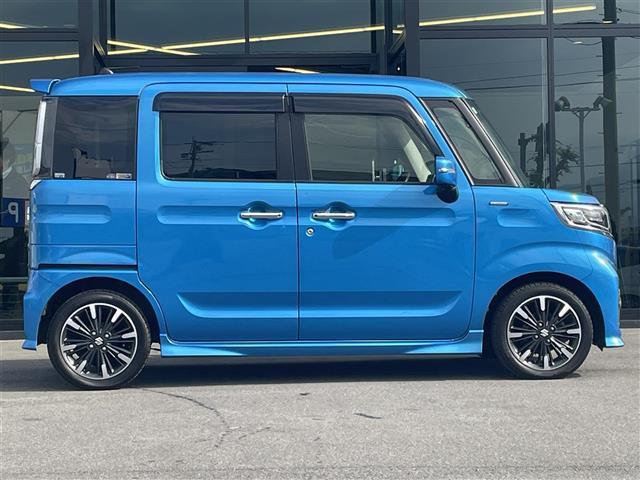 スペーシアカスタム ハイブリッドＸＳ　純正８型ナビ／全周囲カメラ／両側電動スライドドア／リアサーキュレーター／ヘッドアップディスプレイ／アイドリングストップ／バックソナー／ＬＥＤヘッドライト／ハーフレザーシート／シートヒーター／禁煙車（17枚目）