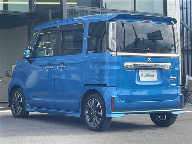 スペーシアカスタム ハイブリッドＸＳ　純正８型ナビ／全周囲カメラ／両側電動スライドドア／リアサーキュレーター／ヘッドアップディスプレイ／アイドリングストップ／バックソナー／ＬＥＤヘッドライト／ハーフレザーシート／シートヒーター／禁煙車（43枚目）