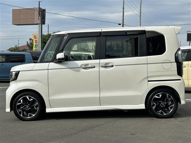 Ｎ－ＢＯＸカスタム Ｇ・Ｌターボホンダセンシング　純正８型ナビ／バックカメラ／両側電動スライドドア／アダプティブクルーズコントロール／前後ドライブレコーダー／ハーフレザー／バックソナー／ＬＥＤヘッドライト／アイドリングストップ／パドルシフト／禁煙車（18枚目）