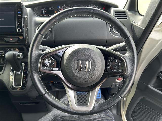 Ｎ－ＢＯＸカスタム Ｇ・Ｌターボホンダセンシング　純正８型ナビ／バックカメラ／両側電動スライドドア／アダプティブクルーズコントロール／前後ドライブレコーダー／ハーフレザー／バックソナー／ＬＥＤヘッドライト／アイドリングストップ／パドルシフト／禁煙車（19枚目）