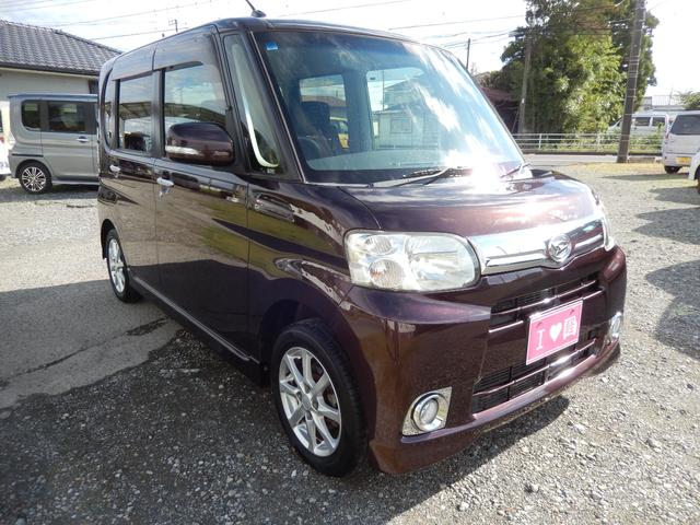 タント Gスペシャル 片側パワースライドドア 純正ナビ 地デジTV アイドリングストップ スマートキー フォグランプ 純正エアロ 14インチアルミ オートエアコン 光軸調整(6枚目)