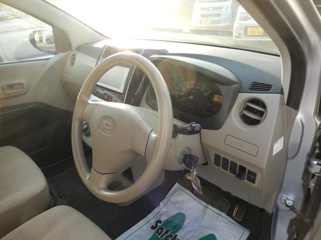 ミラ Xスペシャル 後期型 キーレスエントリー ETC スペアキー 純正ナビ 地デジTV Bluetooth タイミングチェーン(11枚目)