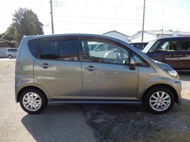 ムーヴ カスタム RS ETC スマートキー ディスチャージヘッドランプ フォグランプ 社外ナビ 地デジ 14インチアルミ オートエアコン ステアリングスイッチ(4枚目)