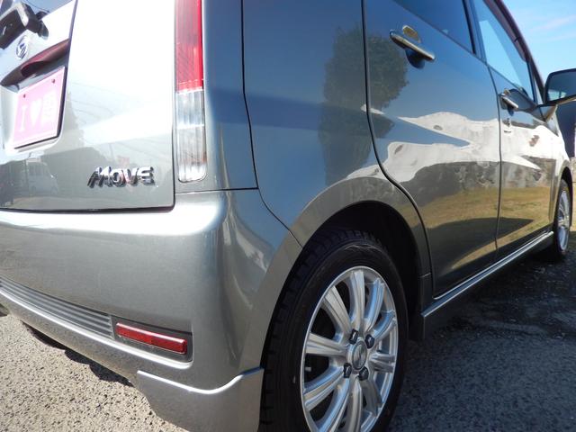 ムーヴ カスタム RS ETC スマートキー ディスチャージヘッドランプ フォグランプ 社外ナビ 地デジ 14インチアルミ オートエアコン ステアリングスイッチ(30枚目)