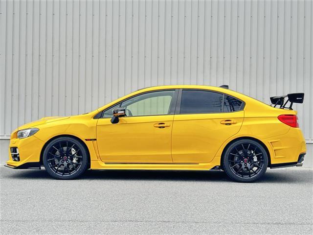 WRX STI S207 NBR チャレンジP イエローE 社外ナビ AM FM BT SD USB TV 専用ドライカーボン製リアスポイラー STI製RECAROフロントシート HKSGT3タービン HKSブローオフバルブ HKSインタークーラー(32枚目)